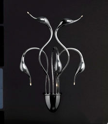 Italux kinkiet lampa ścienna Swan MB8098-5A chrome łabędzie