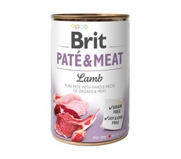 Mokra karma dla psa Brit Pate&Meat z jagnięciną