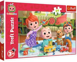 Trefl Puzzle Maxi Cocomelon, gotowi na przygodę 24