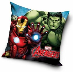 Poszewka na poduszkę Avengers Hulk i Iron-Man, 40