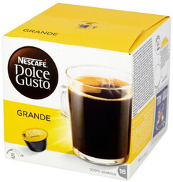 Nescafe, kawa kapsułki Dolce Gusto Grande, 16 kapsułek