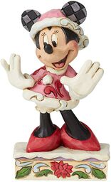 Disney Tradycje Świąteczna Fashionistka Minnie Figurka