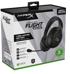 Słuchawki nauszne bezprzewodowe HyperX CloudX Flight Wireless Comfort