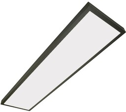 Panel LED natynkowy 120x30 60W 5400lm 4000-4500K czarny