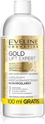 Eveline Gold Lift Expert Luksusowy Przeciwzmarszczkowy Płyn micelarny