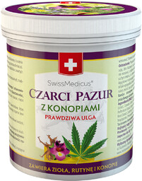 Herbamedicus Balsam ziołowy Czarci pazur z konopiami