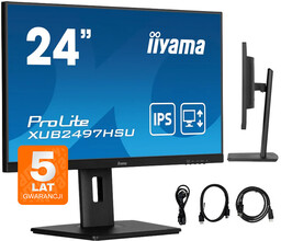 Monitor iiyama ProLite XUB2497HSU-B2 24" IPS LED 1ms