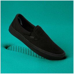 buty VANS - Comfycush Slip-On (Classic) Black/Black (VND)