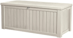 Skrzynia ogrodowa Keter Rockwood Storage Box 570L, krem