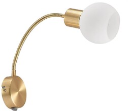 Lindby - Lioma Lampa Ścienna Brass