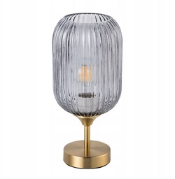 Lampa stołowa Suffolk Smokey 1xE27 wysokość 29cm