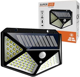 Lampa elewacyjna LED SOLARNA 6W biała zimna