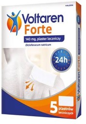 VOLTAREN FORTE Plastry lecznicze, 5szt.