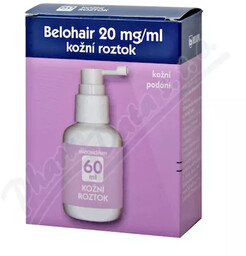 Belohair 2% wodny roztwór soli fizjologicznej 1 x