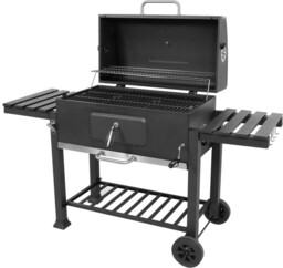 Lund GRILL WĘGLOWY XXL ŻELIWNY RUSZT 78X42.5CM