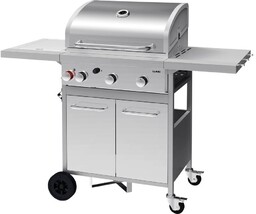 Lund GRILL GAZOWY AKKA 3+1 ŻELIWNY RUSZT, 12,8KW