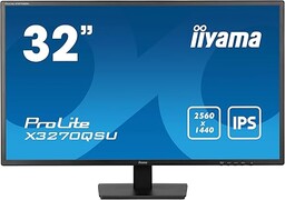 iiyama Monitor biurkowy X3270QSU-B1, 31,5", QHD LED, IPS,