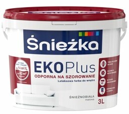 Farba lateksowa EKO plus 3 l Śnieżka