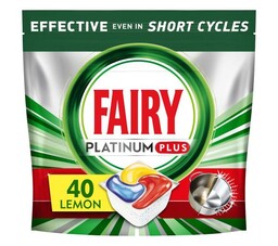 Fairy Platinum Plus Lemon 40szt. Kapsułki do zmywarki