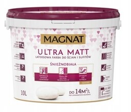 Magnat Ultra Matt Biała 10l