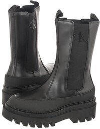 Trapery Calvin Klein Flatform Chelsea Boot Lth Wn