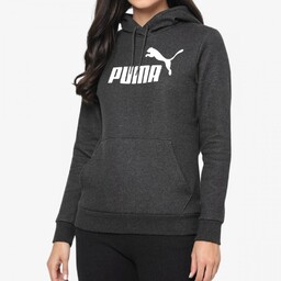 Bluza Dresowa Damska Puma Kangurka Szara