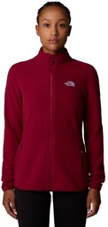 BLUZA 100 GLACIER FULL ZIP WOMEN-BEETROOT