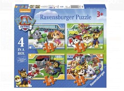 Ravensburger PUZZLE 4W1 PSI PATROL 12/16/20/24 EL.