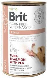 BRIT Veterinary Diet Renal Tuna&Salmon&Pea karma na nerki