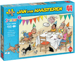 Jumbo, puzzle, junior, Jan van Haasteren, - przyjęcie