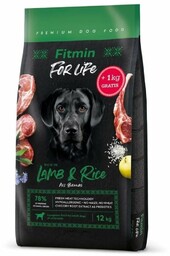 FITMIN dog For Life Lamb & Rice sucja