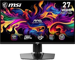 MSI MAG 271QPX QD-OLED ekran gamingowy 26,5 cala