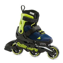 Rollerblade Microblade 3WD Blue Royal/Lime 2024