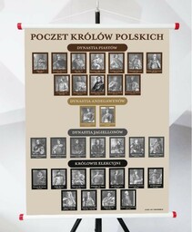 Plansza - Poczet królów polskich