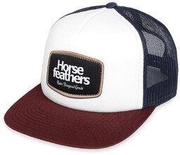 czapka męska HORSEFEATHERS SCANNY CAP White