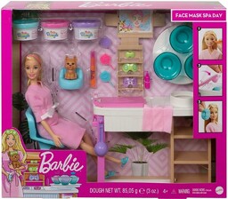 Mattel BARBIE SALON SPA MASECZKA NA TWARZ