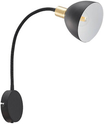 Lindby - Genora Lampa Ścienna m/Ledning Black