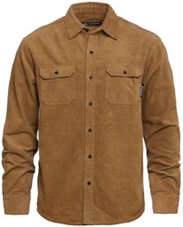 koszula męska HORSEFEATHERS DOUGH SHIRT Camel Corduroy