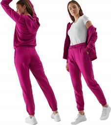 Spodnie dresowe joggery 4F F475 53S różowe Spodnie