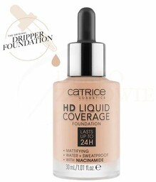 Catrice, Podkład HD Liquid Coverage Foundation, 020 Rose