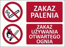 T013 - Zakaz palenia/Zakaz używania otwartego ognia