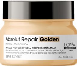 Złota maska do włosów zniszczonych 250ml L''Oréal Absolut