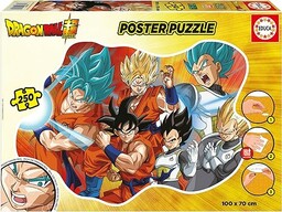 Educa - Dragon Ball 250-częściowy Poster Puzzle