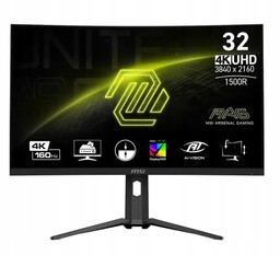 Zakrzywiony Monitor 4K 32 cale Msi Mag 321CU