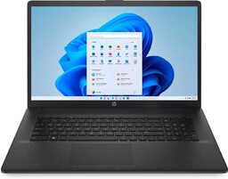 Notebook HP 17-cn3159nw 17,3"FHD/i3-N305/8GB/SSD256GB/UHD/W11 Black