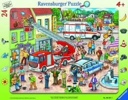 PUZZLE W RAMCE 24 NA RATUNEK ZWIERZAKOM