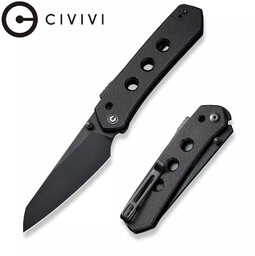 Nóż składany Civivi Vision FG Black G10, Black