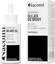 Nacomi Olejek do brody i zarostu - 40ml