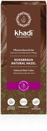 Khadi Naturalna indyjska henna - Orzechowy Brąz -