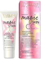 Eveline Magic Skin CC Upiększający Krem nawilżający 8w1